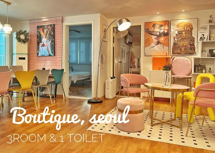 Apartment Spacious 3br Near Yeouido, Up To 10, 5 Min Metro Seoul