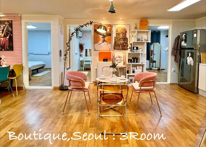 Spacious 3br Near Yeouido, Up To 10, 5 Min Metro